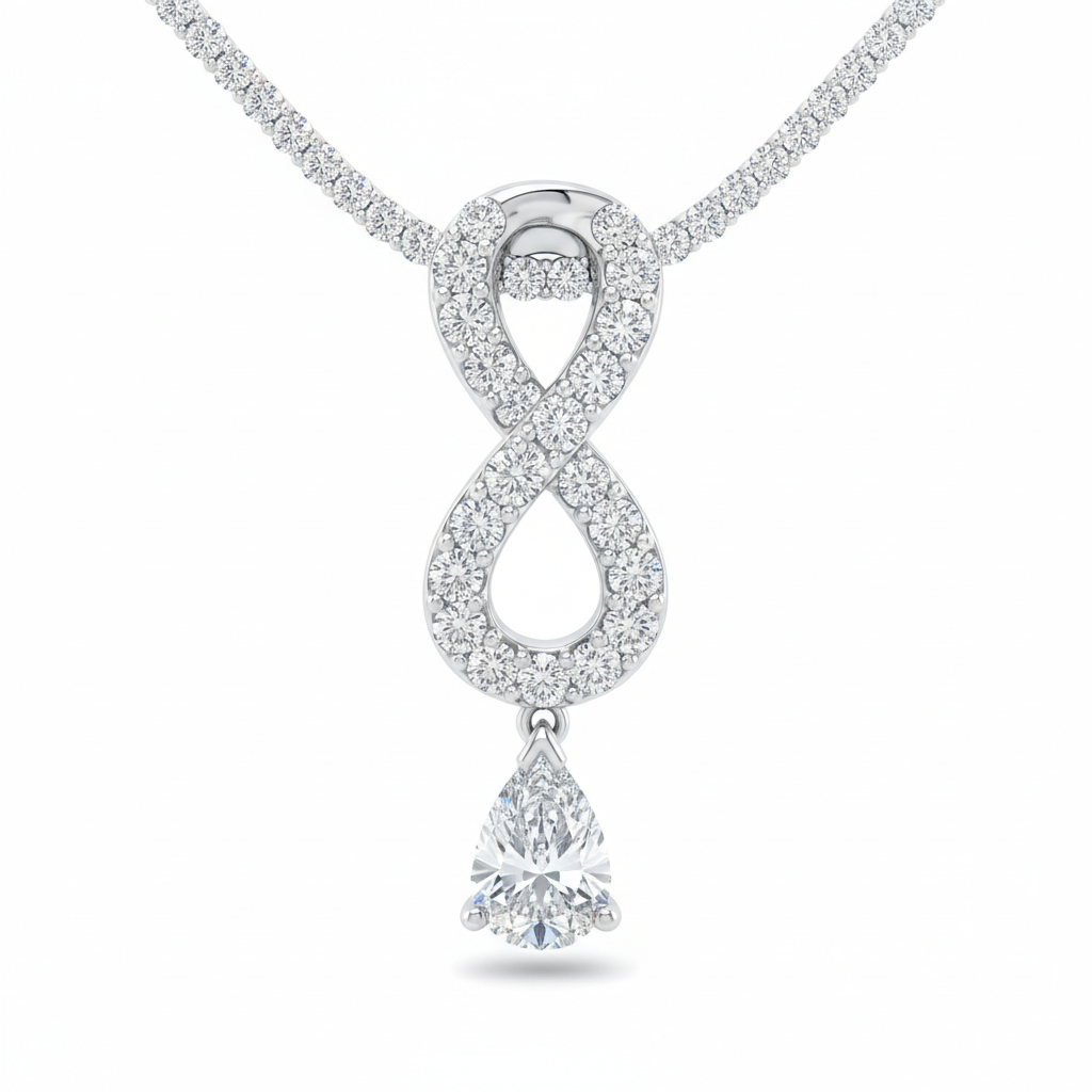 Diamond Studded Pendant